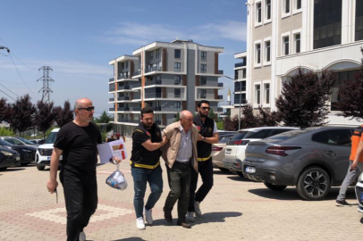 Bursa'da  cinayet zanlısı adliyeye sevk edildi