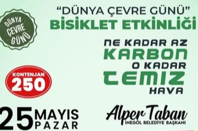 Bursa'da 'Dünya Çevre Günü' bisiklet turu ile kutlanacak