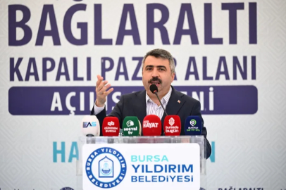 Yıldırım’da modern ve kapalı pazar alanları sayısı artıyor