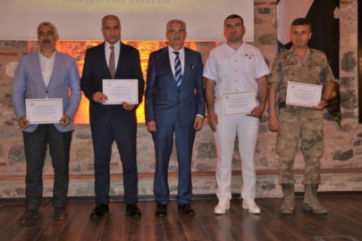 Sigarayı bırakana sertifika verildi