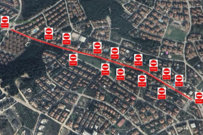 Bursa'da trafik düzenlemesi: 20 sokak kapatılacak