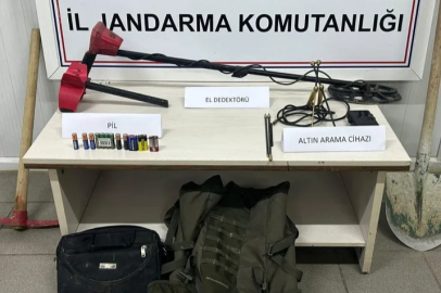 Bursa'da defineci operasyonu: 3 şahıs kıskıvrak yakalandı