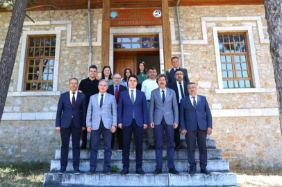 BUÜ yönetiminden Büyükorhan ve Orhaneli ziyareti