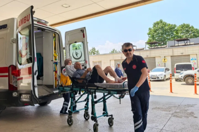 Bursa'da bisiklet ile motosiklet çarpıştı: 2 yaralı