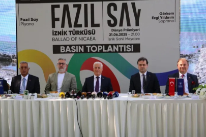 Bozbey duyurdu: Fazıl Say’dan İznik’te unutulmaz konser