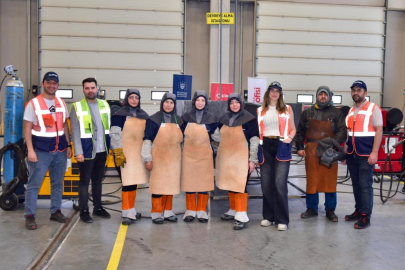 Bursa’da eğitim alan kadınlar kaynak ustası olarak istihdam edilecek