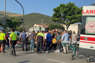 Bursa'da en acı kaza: Anne ve bisikletli kızı ağır yaralandı