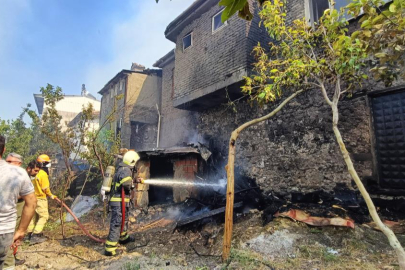 Bursa'daki o köy yangın sebebiyle tahliye ediliyor