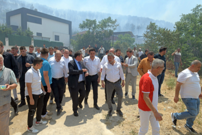Aydın yangın bölgesinde: Can kaybı yok, müdahalemiz sürüyor