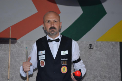 Bilardocu Murat Kiremitçi, dünya üçüncüsüyle yapacağı maça hazırlanıyor