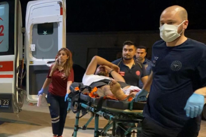 Bursa'da yol kenarında alkol alırken, av tüfeğiyle vuruldu