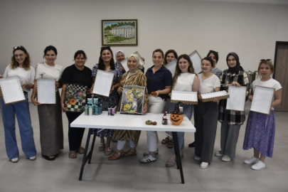 Karacabey'de sanata destek