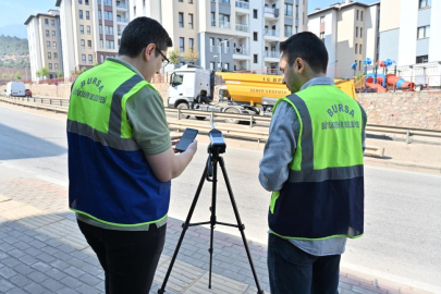 Bursa’da çevresel gürültü ölçümü yapıldı