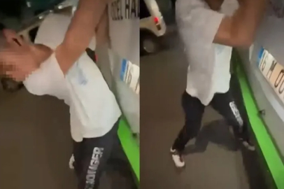 Bursa trafiğinde tehlikeli oyun