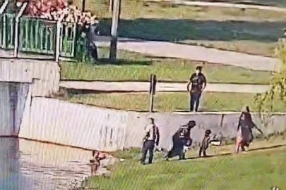 Nilüfer Çayına düşen 1,5 yaşındaki çocuğu böyle kurtardı