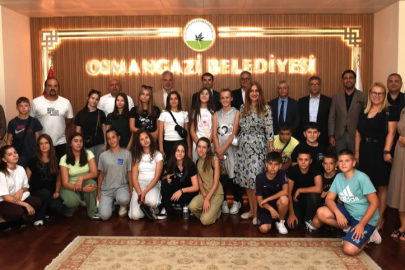 Bosnalı öğrenciler Osmangazi’ye hayran kaldı