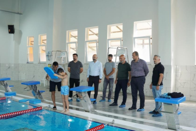 İznik'te dev tesis yüzme kurslarıyla faaliyete başladı