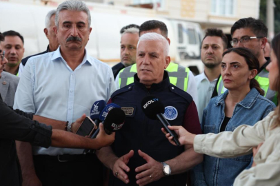 Başkan Bozbey’den yangın bölgesine ziyaret