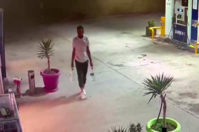 Fetö'cü kundakçı parkı tutuşturduğu benzinleri böyle almış