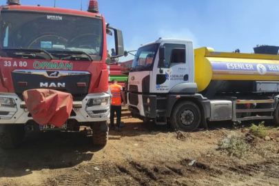 Esenler Belediyesi’nden Bursa’daki yangına anında müdahale