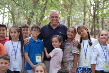 Başkan Özdemir’den yaz okuluna ziyaret