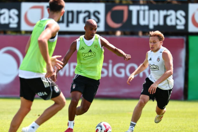 Beşiktaş, St. Patrick maçı hazırlıklarına devam etti