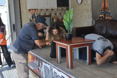 BUSKİ çalışanlarına deprem eğitimi