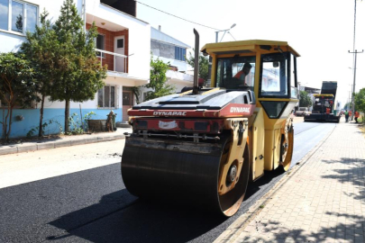 Osmangazi’de bir yol daha yenilendi
