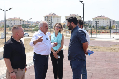 Balkan Mahallesi’ndeki park açılış için gün sayıyor