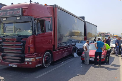 İnegöl'de trafik kazası sonucu 2 kişi yaralandı
