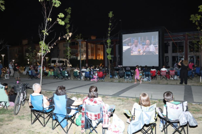 Pancar Deposu’nda açık havada sinema keyfi