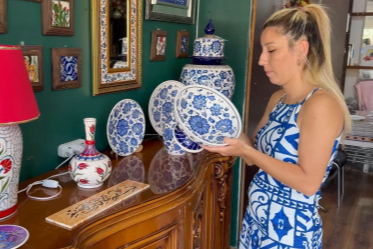 17 yıllık emeğin ürünü: Çiniler dünya yolcusu