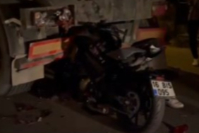 Bursa’da feci motosiklet kazası: Sürücü hayatını kaybetti