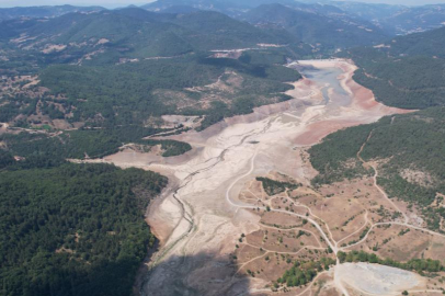 Bursa'nın bir barajı tamamen kurudu, 35 günlük su kaldı