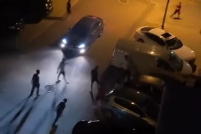 Bursa'da mahallenin gençleri birbirine girdi