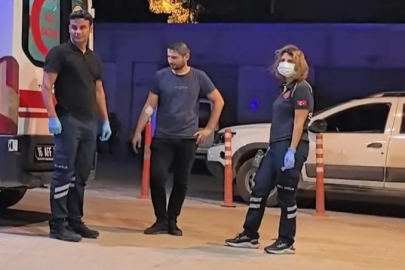 Bursa'da üzerine asit sıçrayan işçi yaralandı