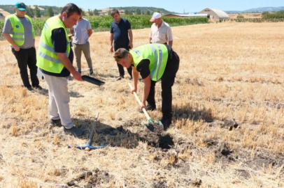 Bursa'nın 'Özel Tarım Ekibi' toprak analizi için yol çıktı