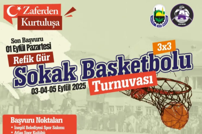 İnegöl’de sokak basketbolu heyecanı başlıyor