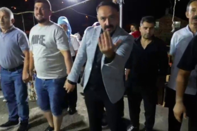 Bursa'da düğünde drona para takarken elinden oluyordu