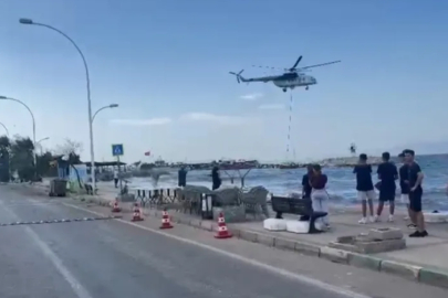 Bursa’da orman yangınına 6 helikopter ve 100 kişilik ekiple müdahale!