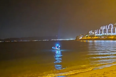 Mudanya'da denizde çığlık seslerini duyan sahile koştu