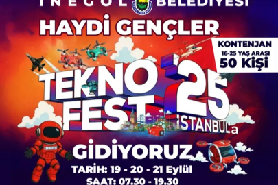 İnegöl’den Teknofest’e ücretsiz gezi devam ediyor