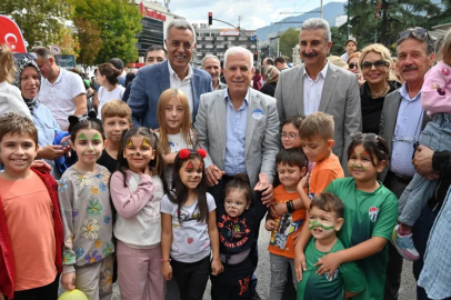 Heykel çocuklara emanet: Trafik kapanıyor, eğlence başlıyor!