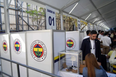 Fenerbahçe’de seçim heyecanı başladı: Oy kullanma işlemi sürüyor