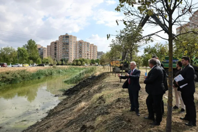 Bursa'da sel riskine karşı derelerde temizlik seferberliği