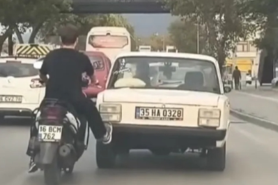 Tek ayağıyla inanılmaz kurtarış