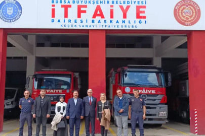 BBP Osmangazi’den itfaiyecilere anlamlı ziyaret