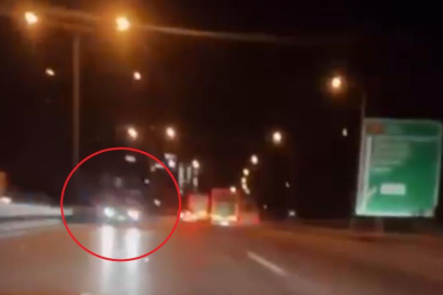Bursa’da otobanda ölüme böyle sürdü