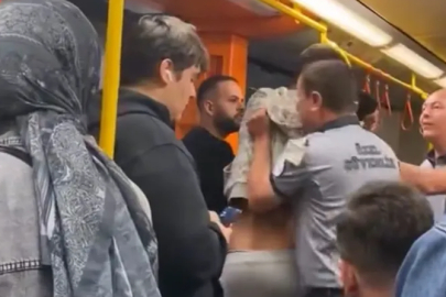 Bursa metrosunda gerginlik: Kavga seferi durdurdu