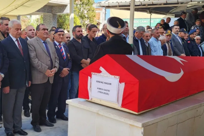 Mustafakemalpaşa, Kıbrıs Gazisi Erdinç Hazar’ı uğurladı